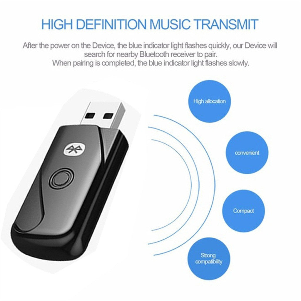 Wireless Bluetooth Audio Stereo Transmitter