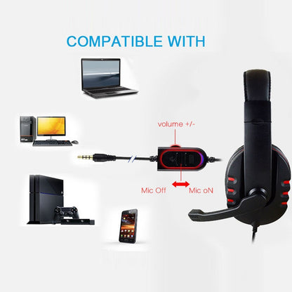 Gaming Headset Voice Control Wired